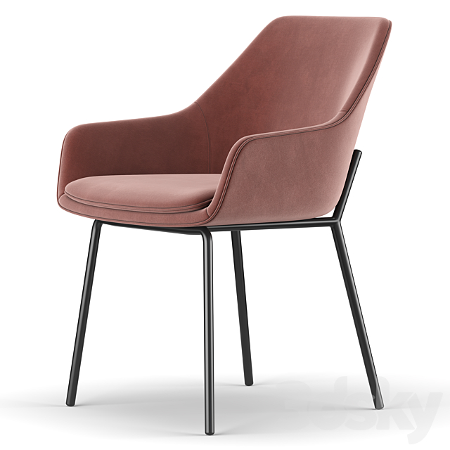 Haley Chair 3DS Max Model - thumbnail 4