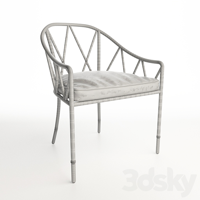 Halsey chair – Kate Spade 3DSMax File - thumbnail 3