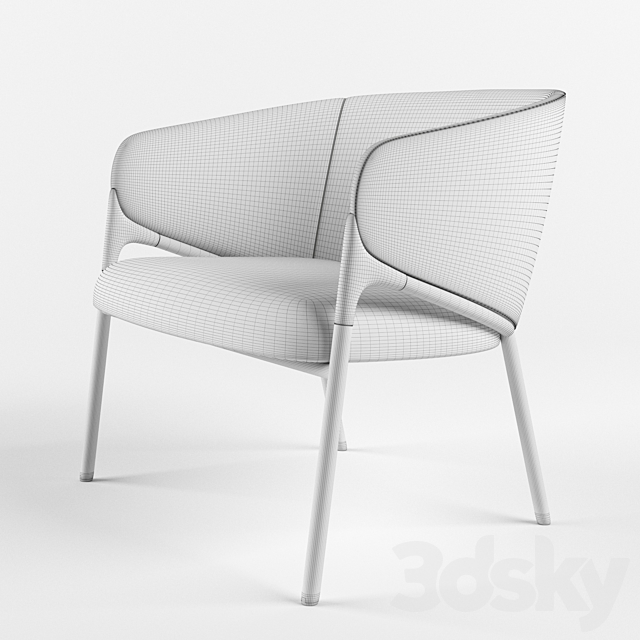 HAMMER | Armchair 3DSMax File - thumbnail 3