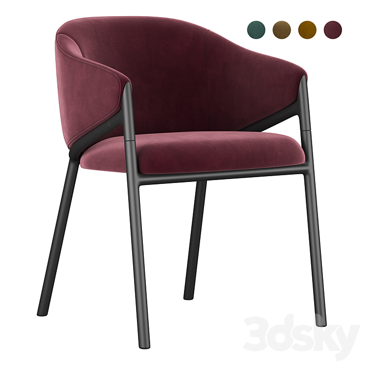 Hammer Chair by Segis 3DS Max Model - thumbnail 1