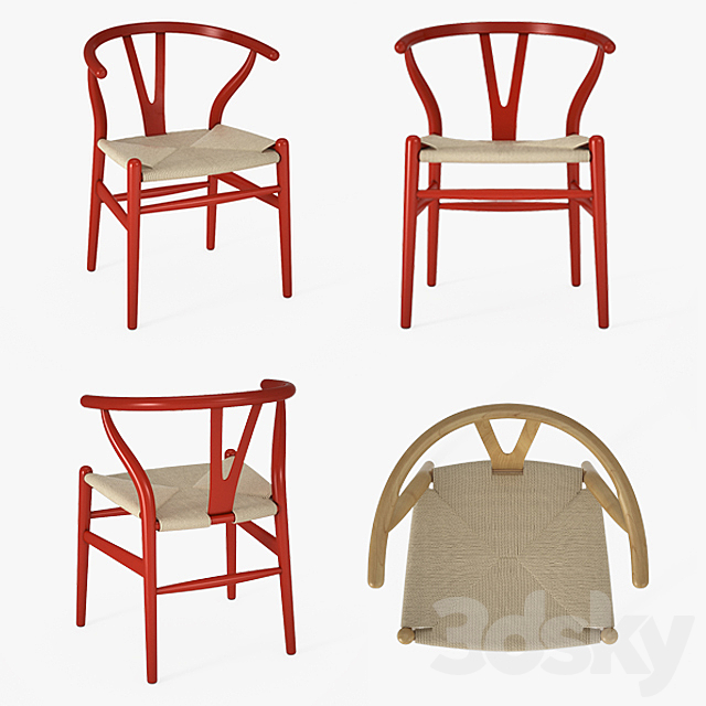 Hans J. Wegner – Wishbone Chair 3DSMax File - thumbnail 3