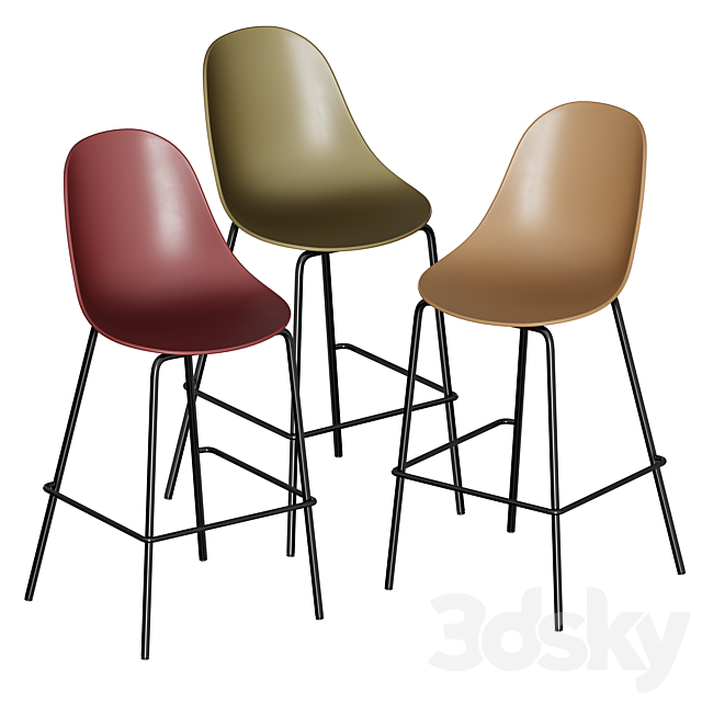 Harbor Side Stool 3DSMax File - thumbnail 3