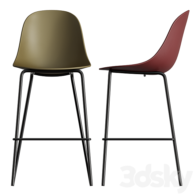 Harbor Side Stool 3DSMax File - thumbnail 5