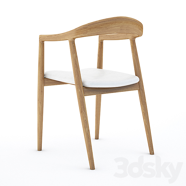 HATA chair 3ds Max - thumbnail 2