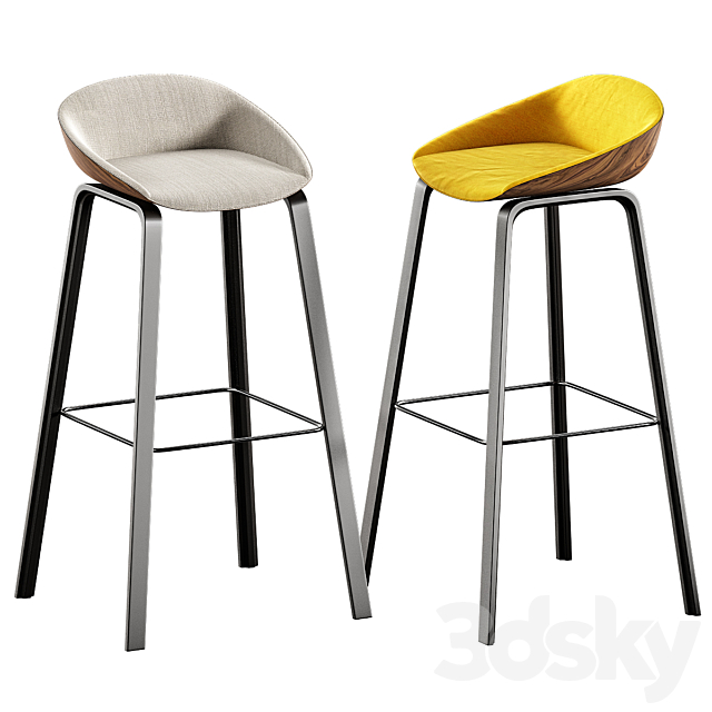 Hay Aas 32 Barstool 3DSMax File - thumbnail 1