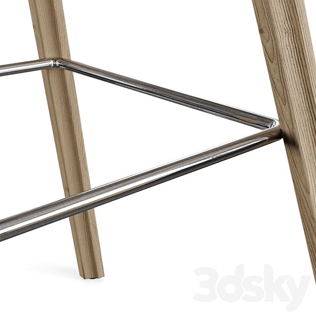 Hay – AAS 33 Barstool & Counter Stool 3DSMax File - thumbnail 5