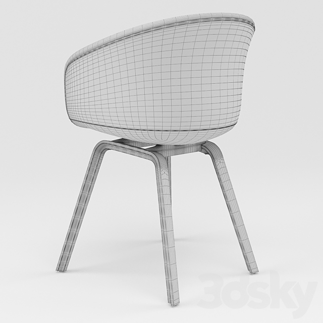 Hay About A Chair AAC23 3DS Max Model - thumbnail 3