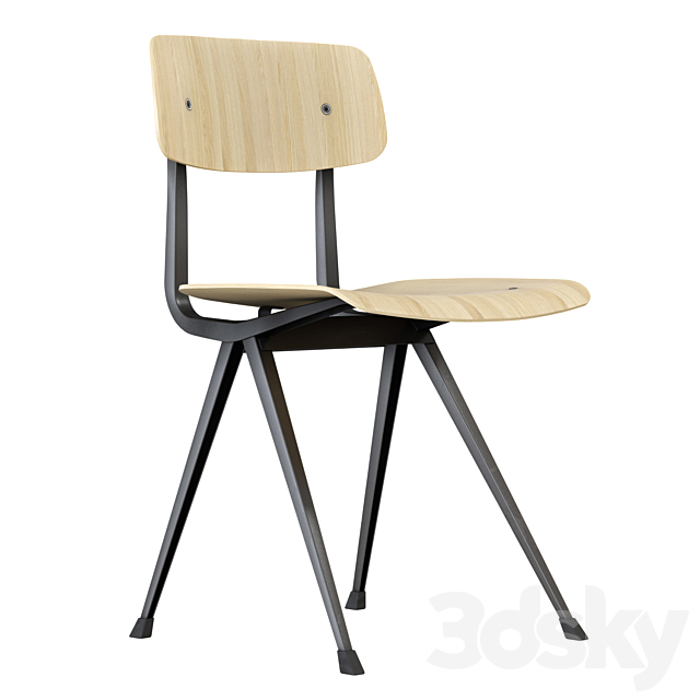 HAY RESULT CHAIR 3ds Max - thumbnail 2