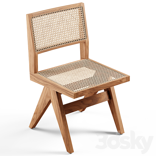 Heaps & Woods – Dining Chair Claudie 3DS Max Model - thumbnail 3