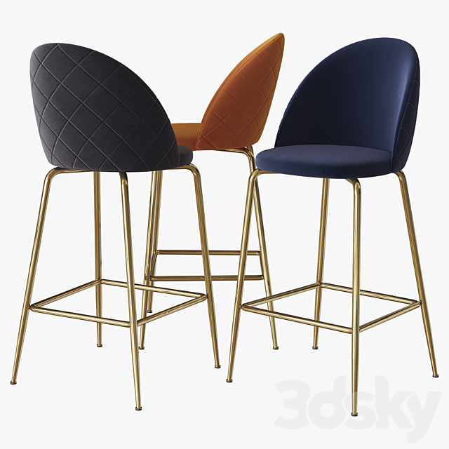 Heather. stool.bar cultfurniture 3DSMax File - thumbnail 1