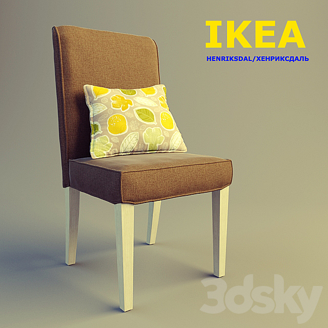 Henriksdal chair 3DSMax File - thumbnail 1