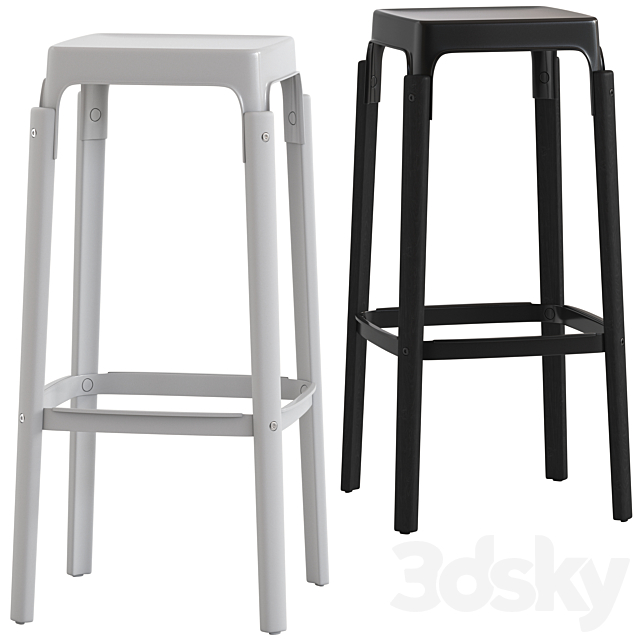 Herman Miller Magis Stool 3DSMax File - thumbnail 2