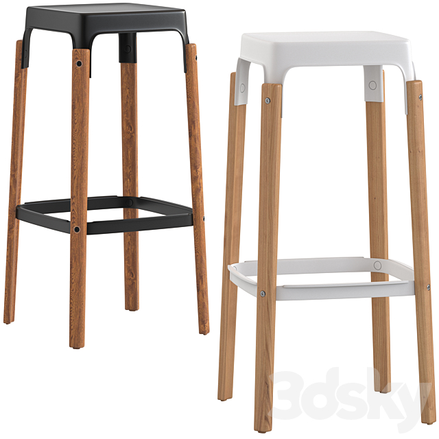 Herman Miller Magis Stool 3DSMax File - thumbnail 3