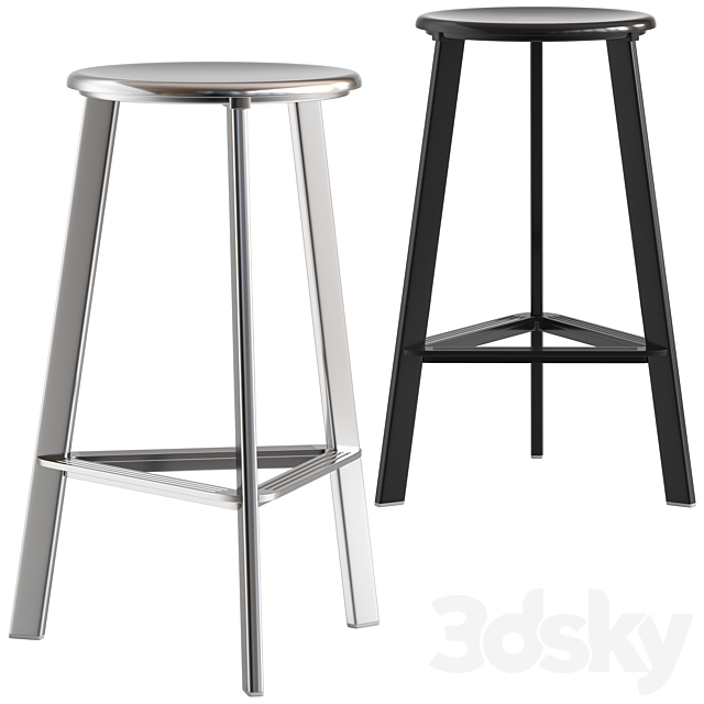 Herman Miller Prospect Stool 3DSMax File - thumbnail 2