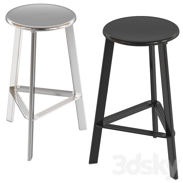 Herman Miller Prospect Stool 3DSMax File - thumbnail 3