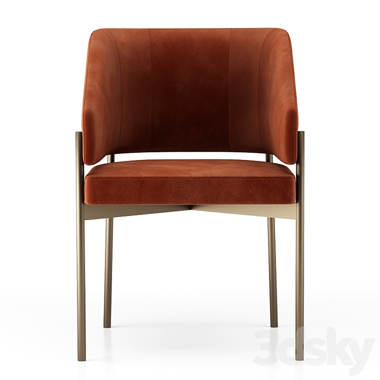 Hermes Chair 3DS Max Model - thumbnail 2