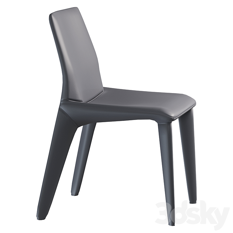 Heron chair by bonaldo 3DS Max Model - thumbnail 2