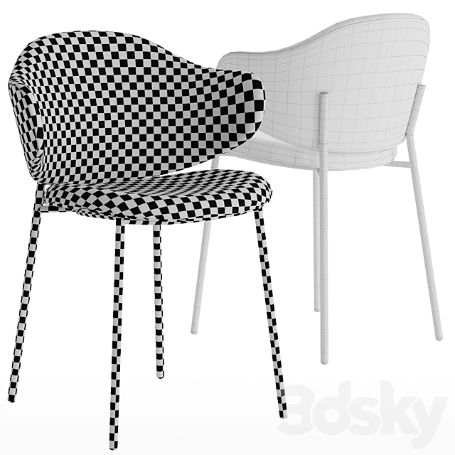 Holly chair Calligaris 3DSMax File - thumbnail 3