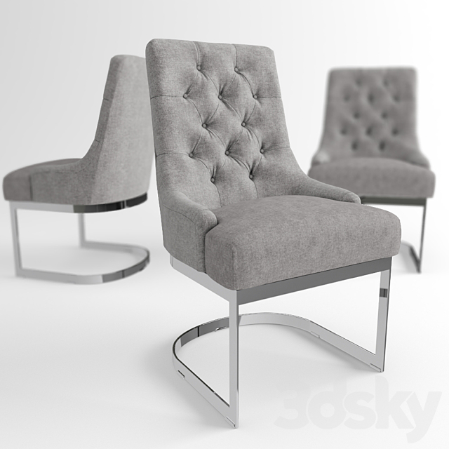 Hoxton_Dining_Chair 3DSMax File - thumbnail 1