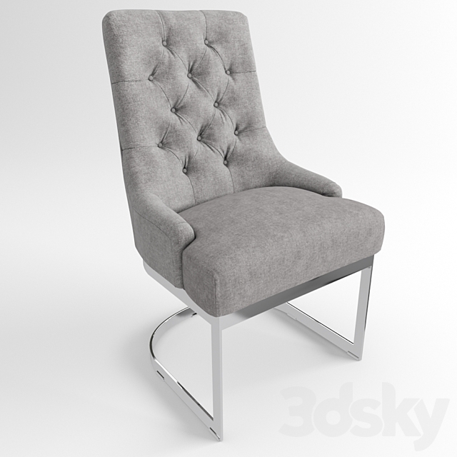 Hoxton_Dining_Chair 3DSMax File - thumbnail 2