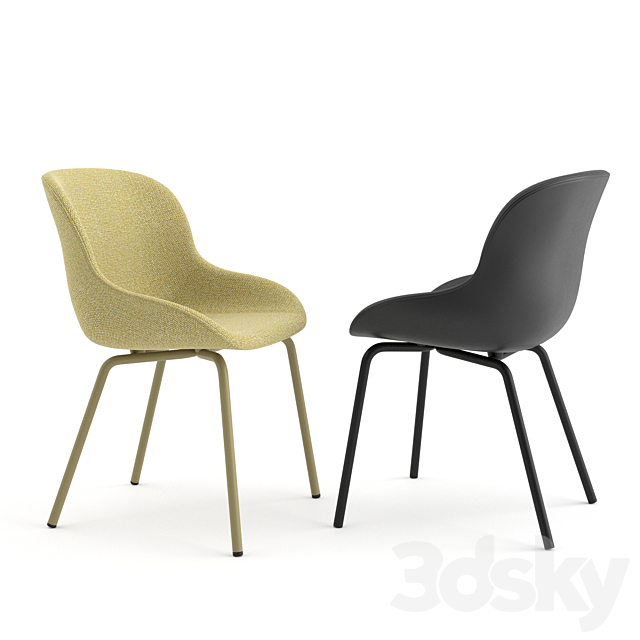 HYG Chairs Upholstery by Normann Copenhagen 3ds Max - thumbnail 3