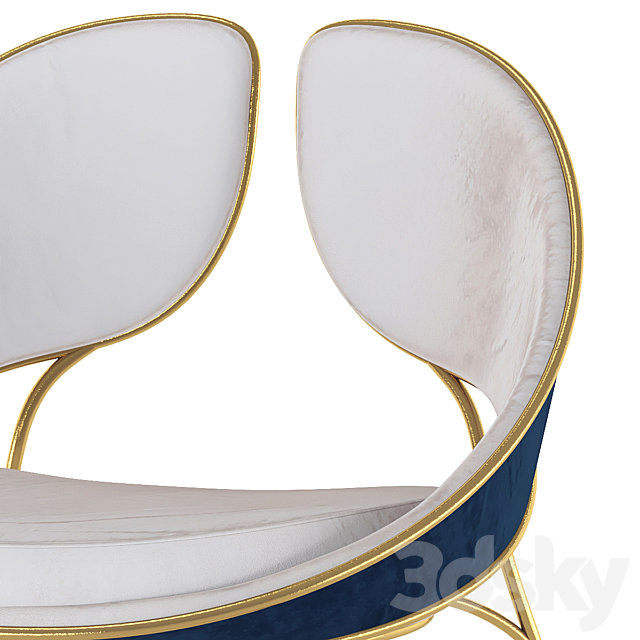 Hyoku Alma De Luce Chair 3DS Max Model - thumbnail 4