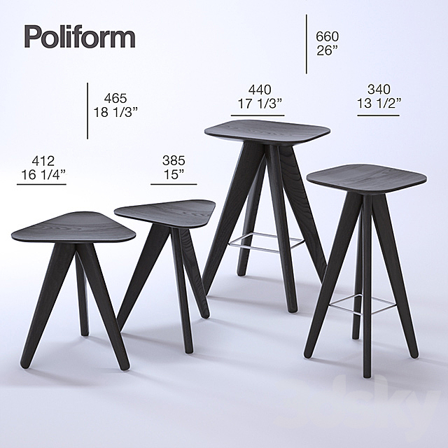 ics ipsilon poliform 3DSMax File - thumbnail 1