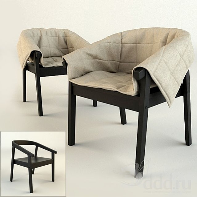 Ikea Chair Esbjorn 3DSMax File - thumbnail 1