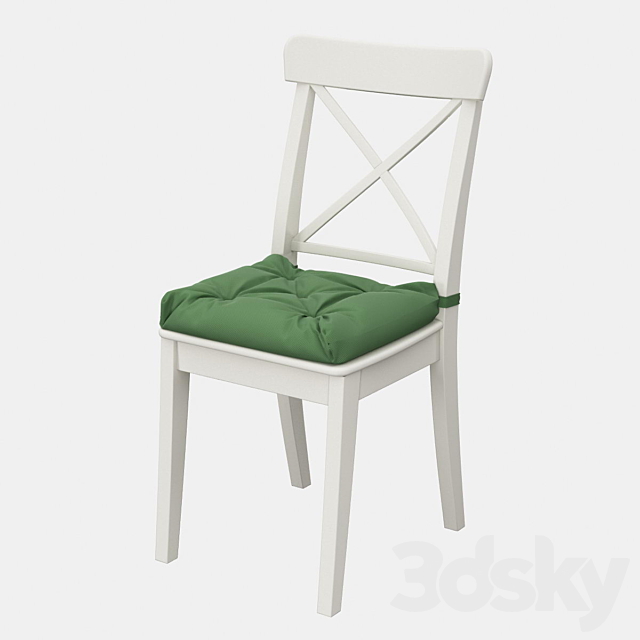 Ikea Ingolf with pillow Malinda 3DSMax File - thumbnail 1