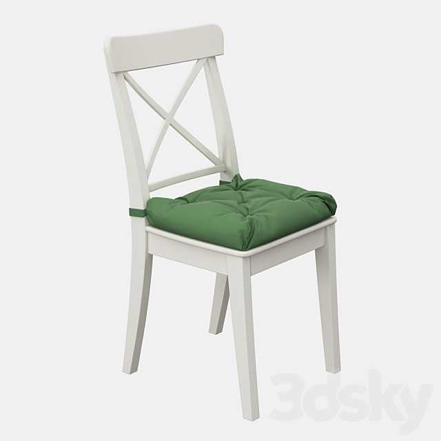 Ikea Ingolf with pillow Malinda 3DSMax File - thumbnail 2