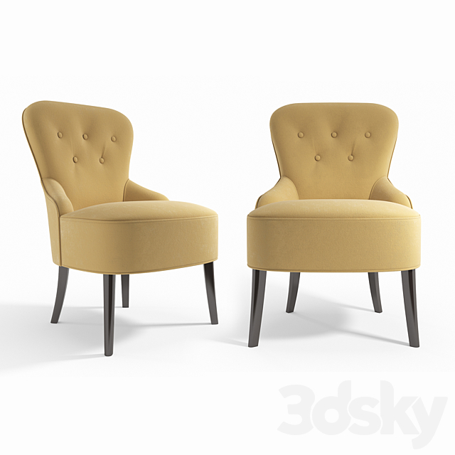 IKEA Remsta Chair 3DSMax File - thumbnail 1