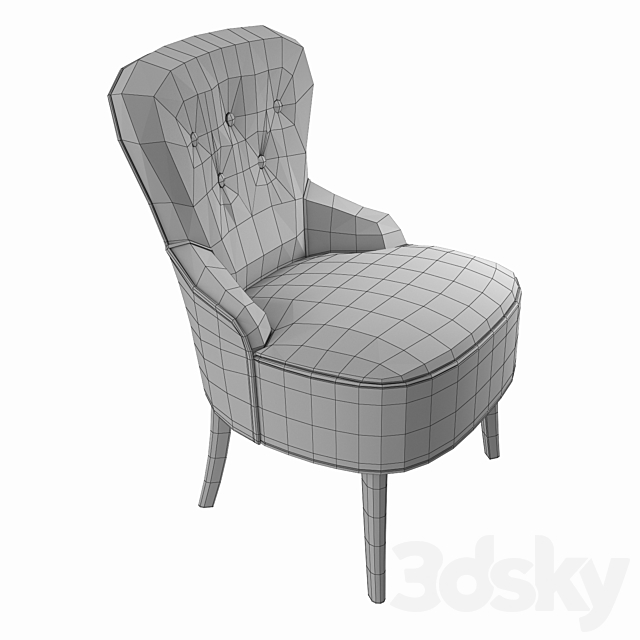 IKEA Remsta Chair 3DSMax File - thumbnail 3