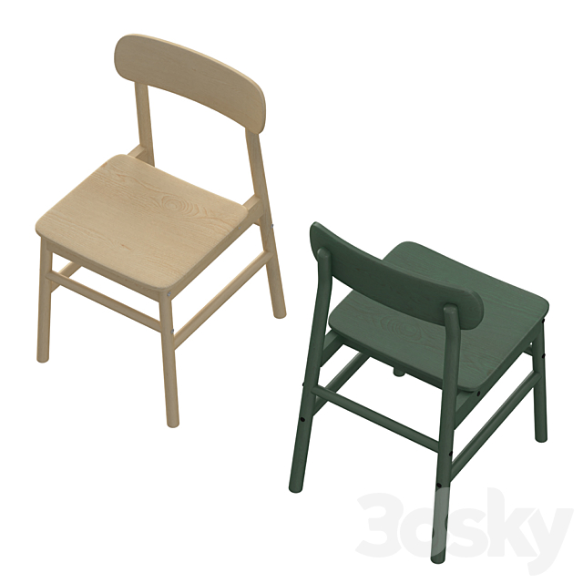 Ikea RÖNNINGE 3DS Max Model - thumbnail 2