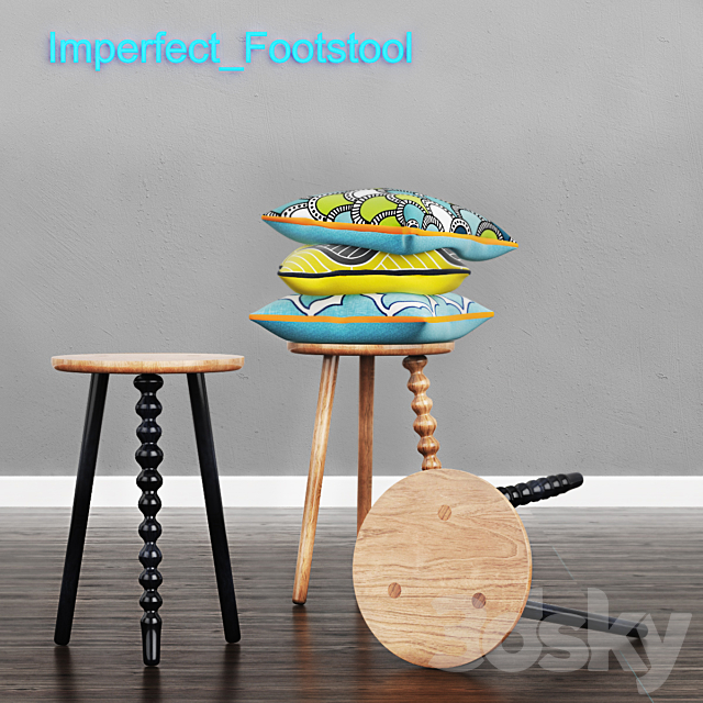 Imperfect_Stool 3DSMax File - thumbnail 1