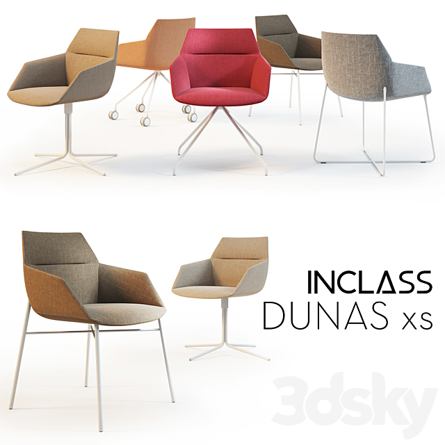 inclass DUNAS XS 3DS Max Model - thumbnail 1