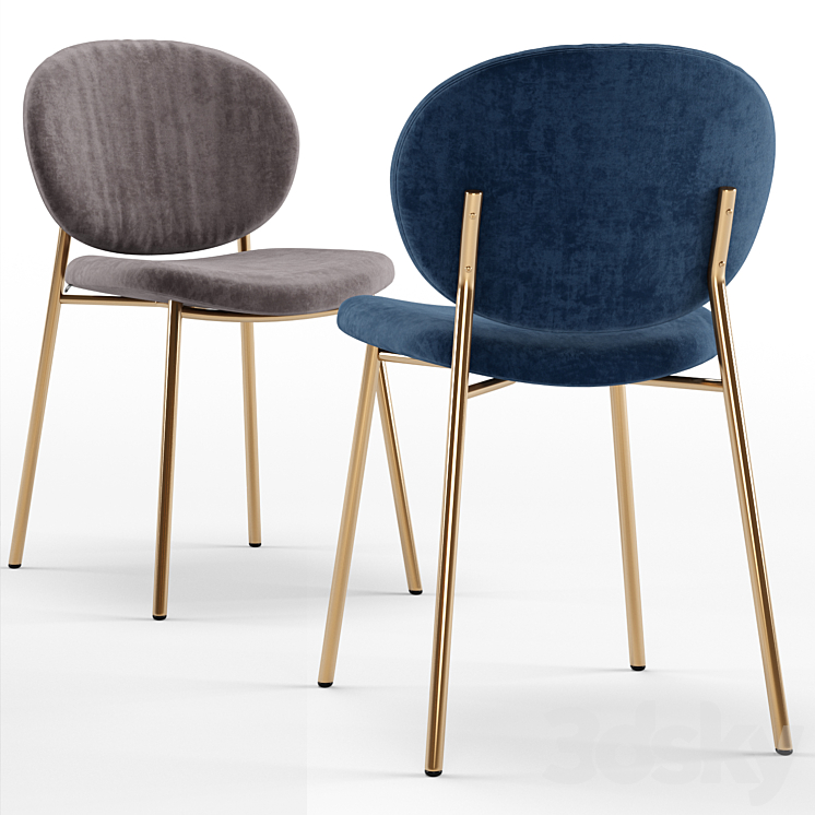 Ines chair – Calligaris 3DS Max - thumbnail 2