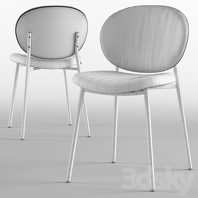 Ines chair – Calligaris 3DSMax File - thumbnail 3