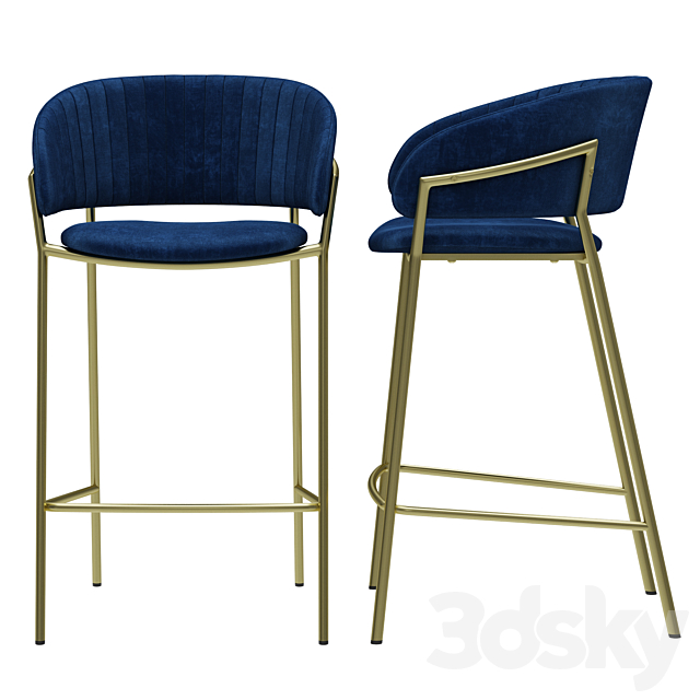 INMYROOM Bar Stool Turin 3DSMax File - thumbnail 2