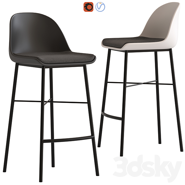 Innova Australia Laxmi Counter Stool 3DSMax File - thumbnail 1