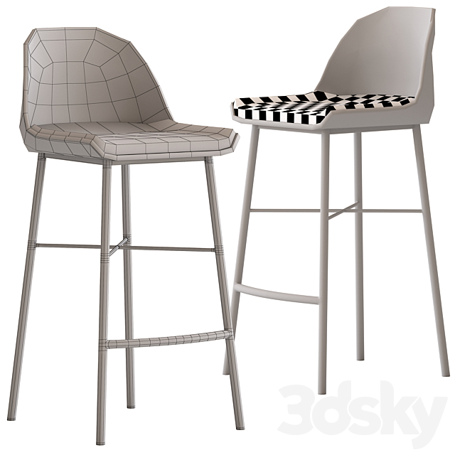 Innova Australia Laxmi Counter Stool 3DSMax File - thumbnail 3