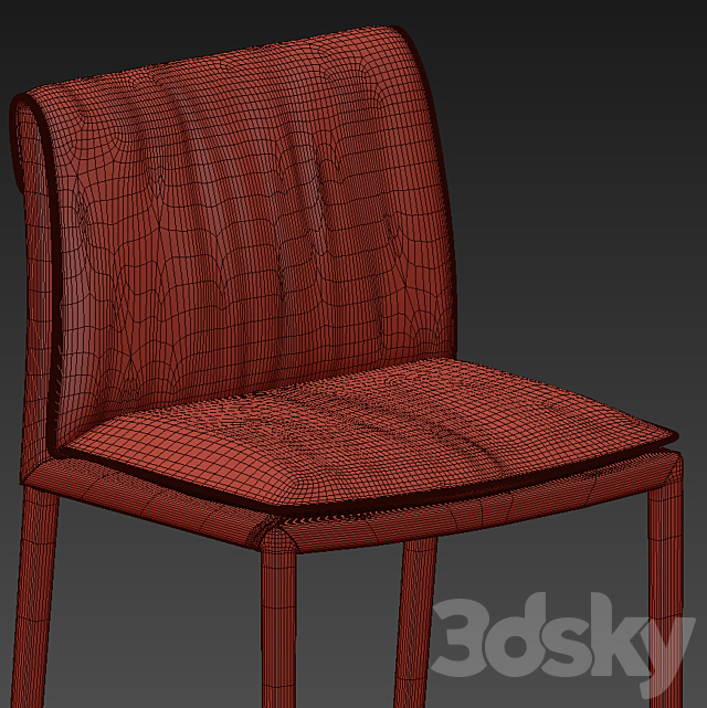 Isabel ML Stool Cattelan Italia 3DSMax File - thumbnail 3