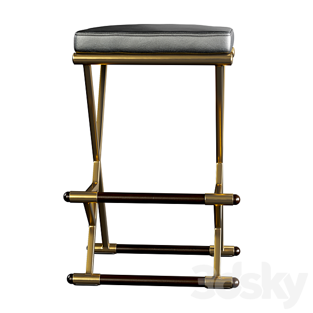 J.Alexander Olivier Barstool 3DSMax File - thumbnail 2