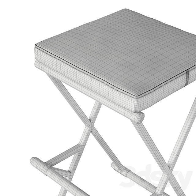 J.Alexander Olivier Barstool 3DSMax File - thumbnail 5