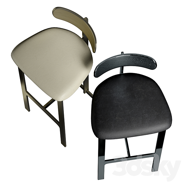 JAlexander Corset Stool 3DSMax File - thumbnail 2