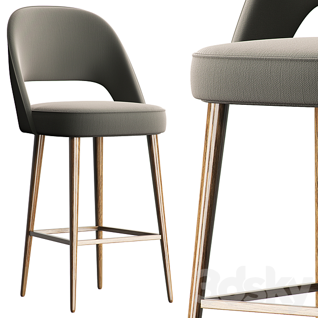 JAMNI Miro Bar Stool 3DSMax File - thumbnail 1