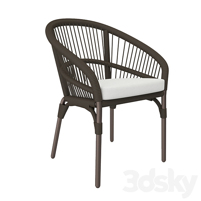 Janus et Cie Nexus Armchair 3ds Max - thumbnail 2