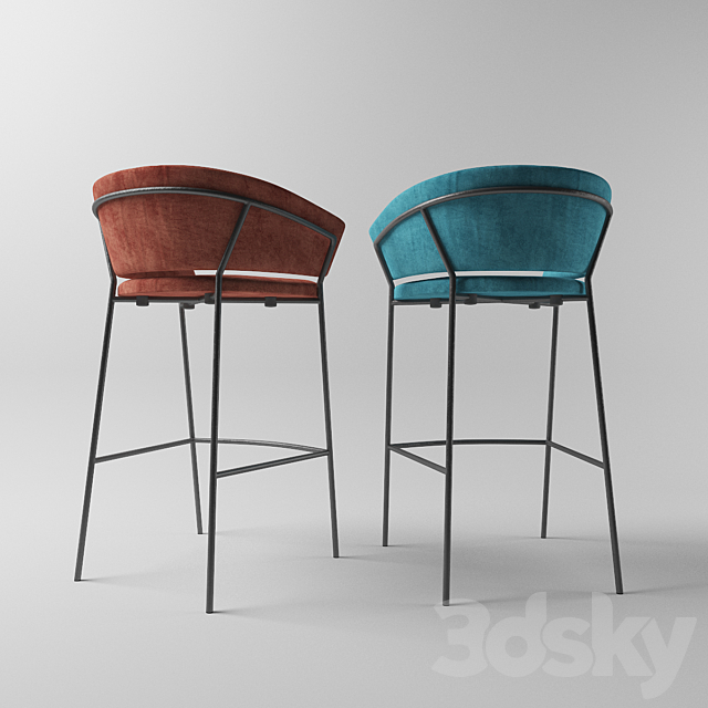 Jazz Chair 3718 3DS Max Model - thumbnail 3