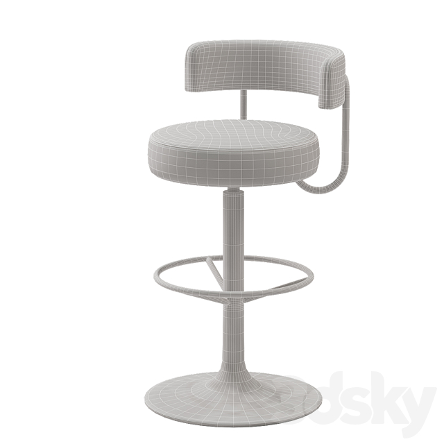 Johanson Design – Jupiter Barstool 3DSMax File - thumbnail 3