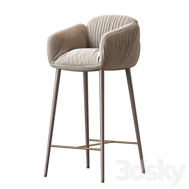 Jolie My Home Collection barstool 3DSMax File - thumbnail 3