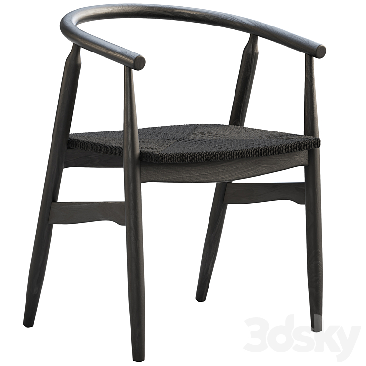 Joybird Rayne Dining Chair 2 options 3DS Max Model - thumbnail 2